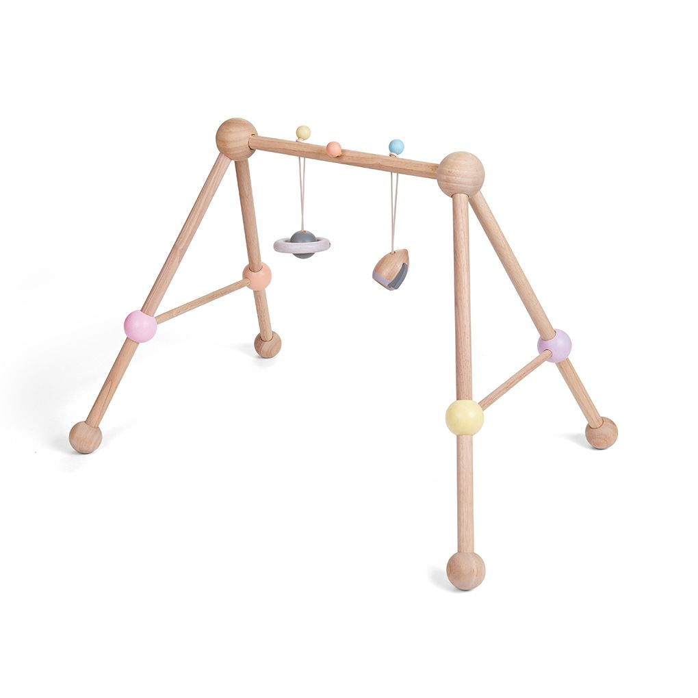 PlanToys pastel Play Gym wooden toy