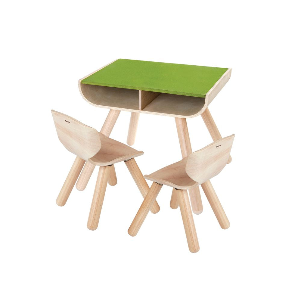 Plan toys desk and chair best sale