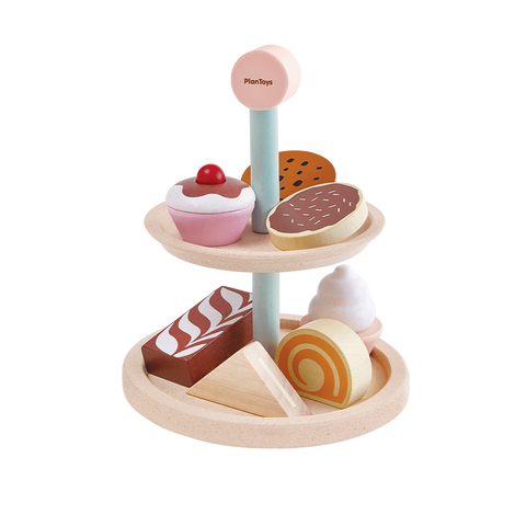 PlanToys Bakery Stand Set wooden toy