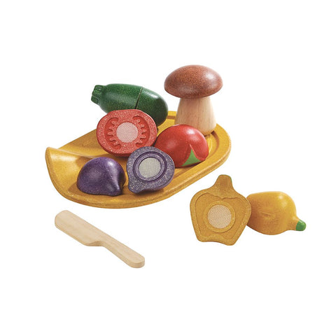 PlanToys Assorted Vegetables Set wooden toy