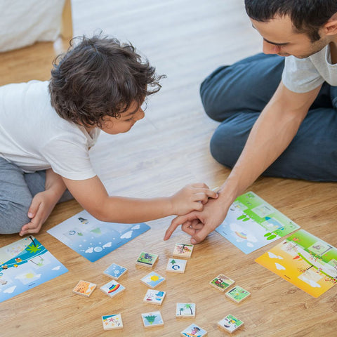 Bingo spel "Seizoenen"