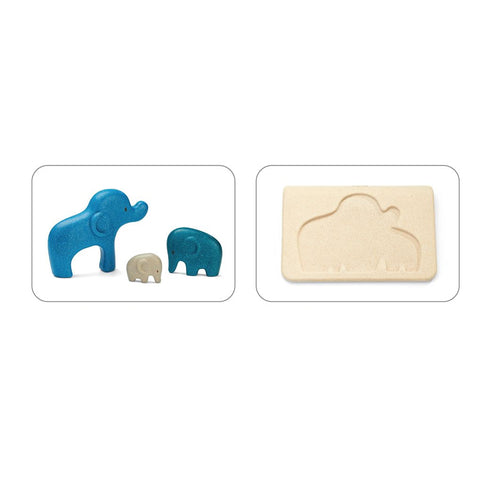 PlanToys Elephant Puzzle wooden toy