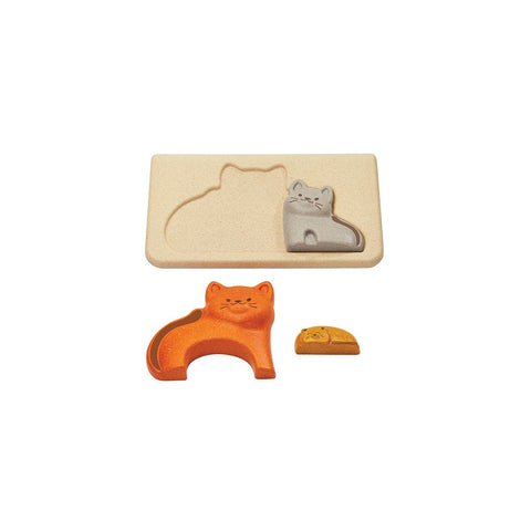 PlanToys Cat Puzzle wooden toy