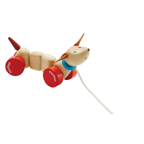 PlanToys Happy Puppy wooden toy