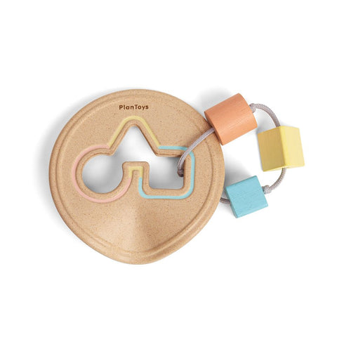 PlanToys pastel Shape Sorter wooden toy