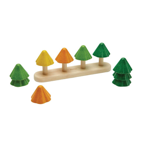 PlanToys Sort & Count Trees wooden toy