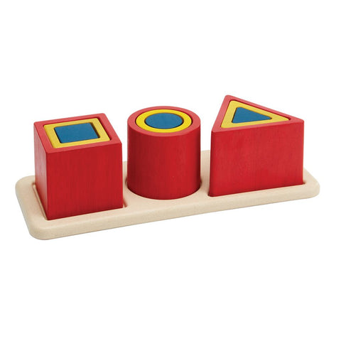 PlanToys Nesting Puzzle - Unit Plus wooden toy