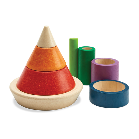 PlanToys Cone Sorting - Unit Plus wooden toy