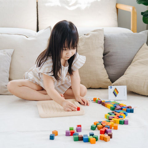 100 cubes de comptage - Unit Plus