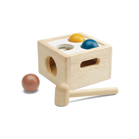 PlanToys orchard Punch & Drop wooden toy