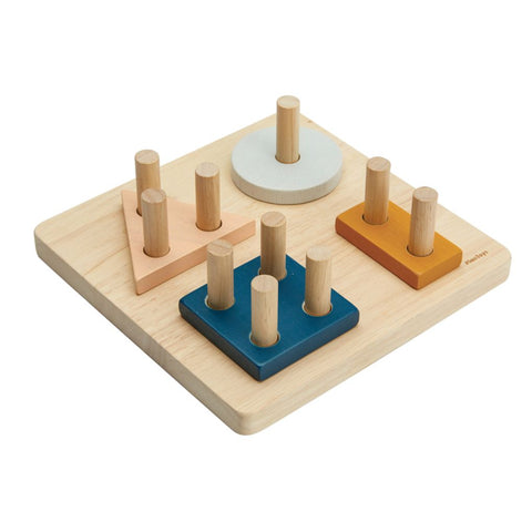 Geometric Sorting Board - Orchard