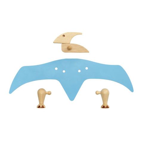 PlanToys blue DIY Pterodactyl wooden toy