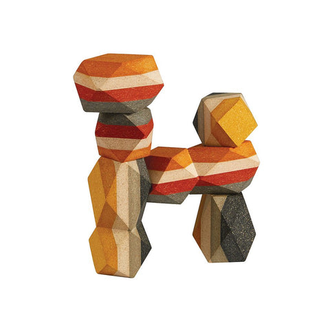 Blokkenset "Geo Stacking"