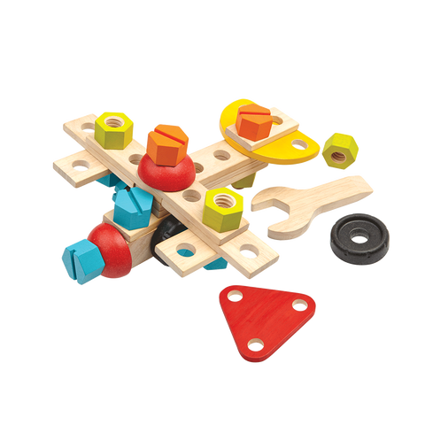 PlanToys Construction Set wooden toy