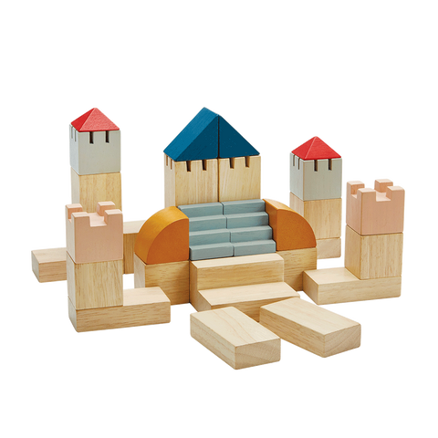 PlanToys orchard Creative Blocks wooden toy