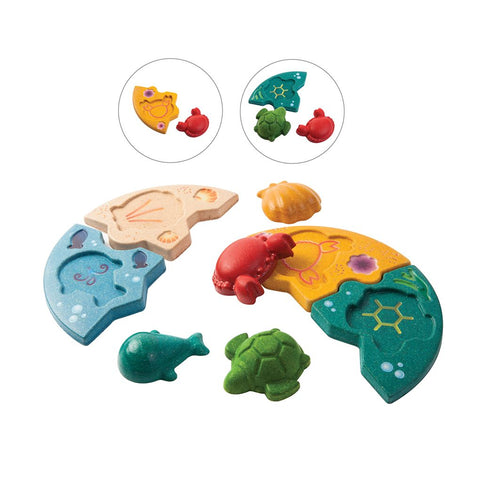 PlanToys Marine Puzzle wooden toy