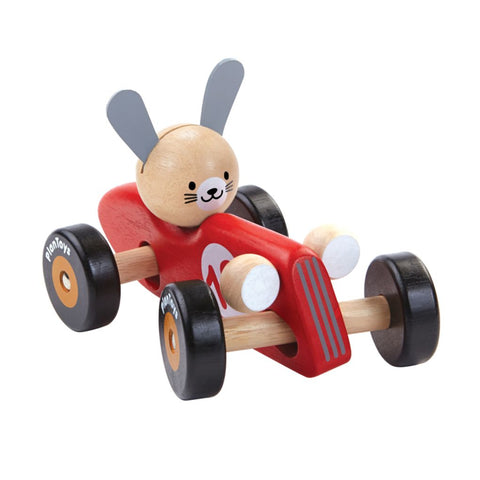 Voiture de course de lapin