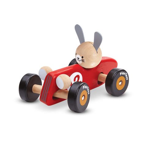 PlanToys Rabbit Racing Car wooden toy