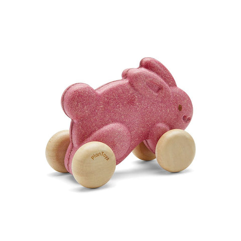 Lapin à pousser - Rose