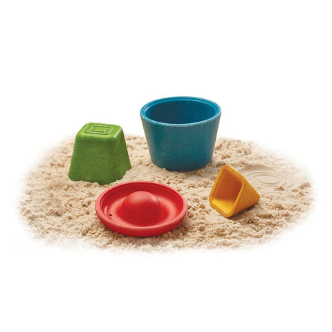 Kid playing PlanToys Creative Sand Play