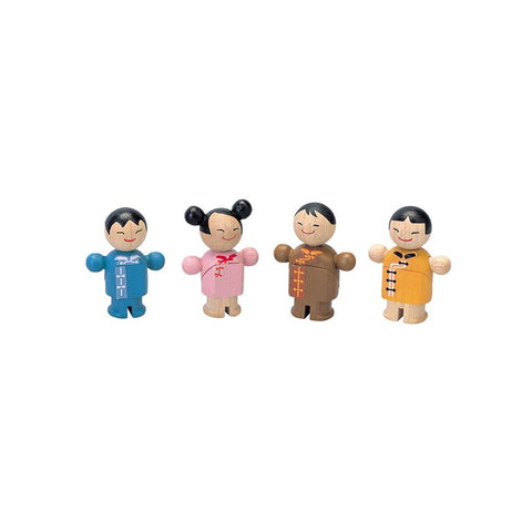 PlanToys City Asia Familie