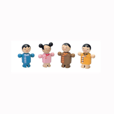 PlanToys PlanToys City Asia Family wooden toy