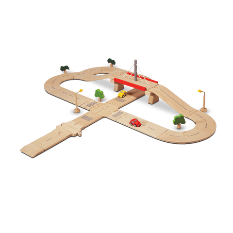 PlanToys Road System Deluxe wooden toy