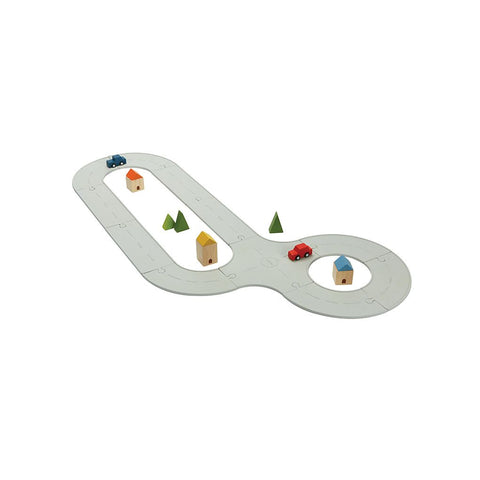 Rubber Road & Rail Set - Medium