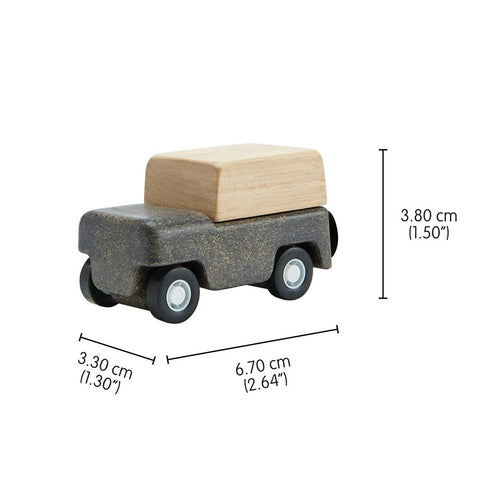 Grijze wagen