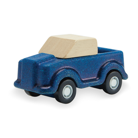 PlanToys blue Truck wooden toy