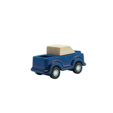 PlanToys blue Truck wooden toy