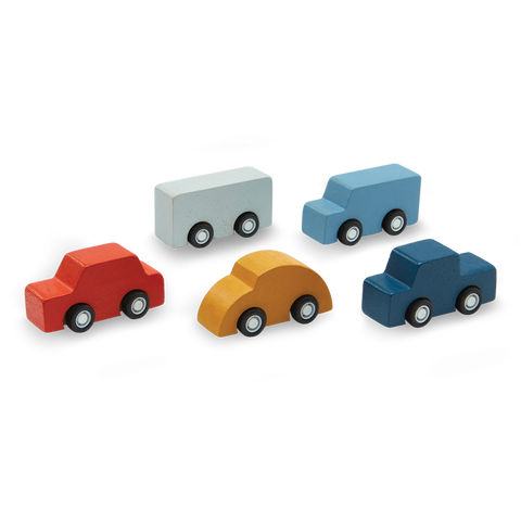 PlanToys Mini Car Set wooden toy