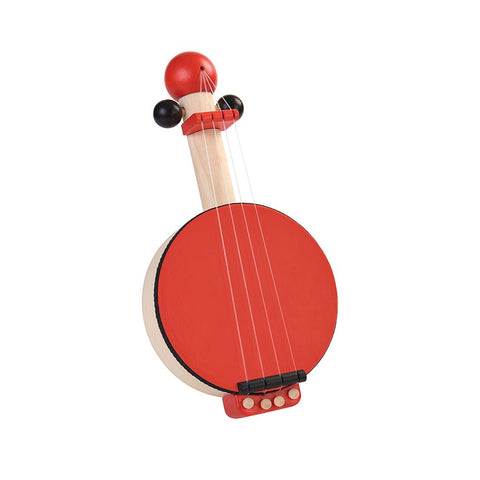 PlanToys red Banjo wooden toy