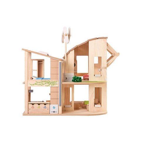 Plan toys green dollhouse online