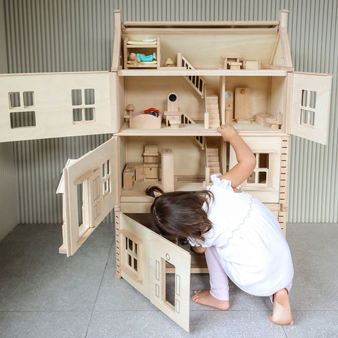 Victorian Dollhouse Basement Floor