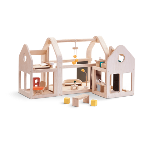 PlanToys Slide N Go Dollhouse wooden toy