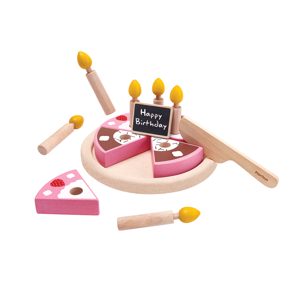 PlanToys Birthday Cake Set wooden toy