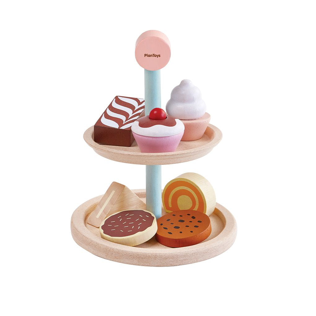 PlanToys Bakery Stand Set wooden toy