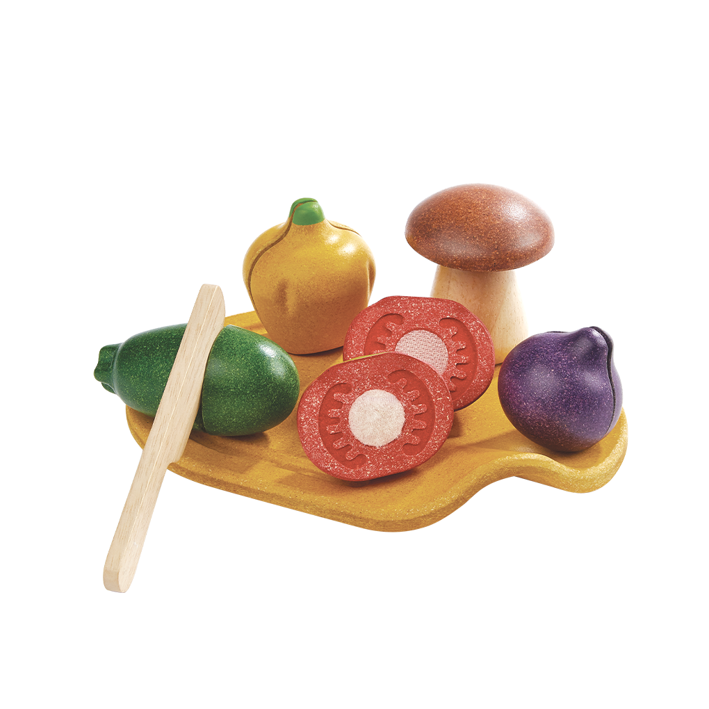 PlanToys Assorted Vegetables Set wooden toy