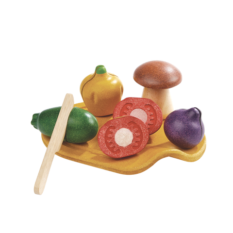 PlanToys Assorted Vegetables Set wooden toy