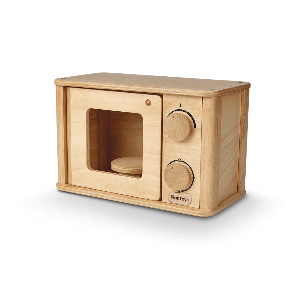 PlanToys natural Microwave wooden toy