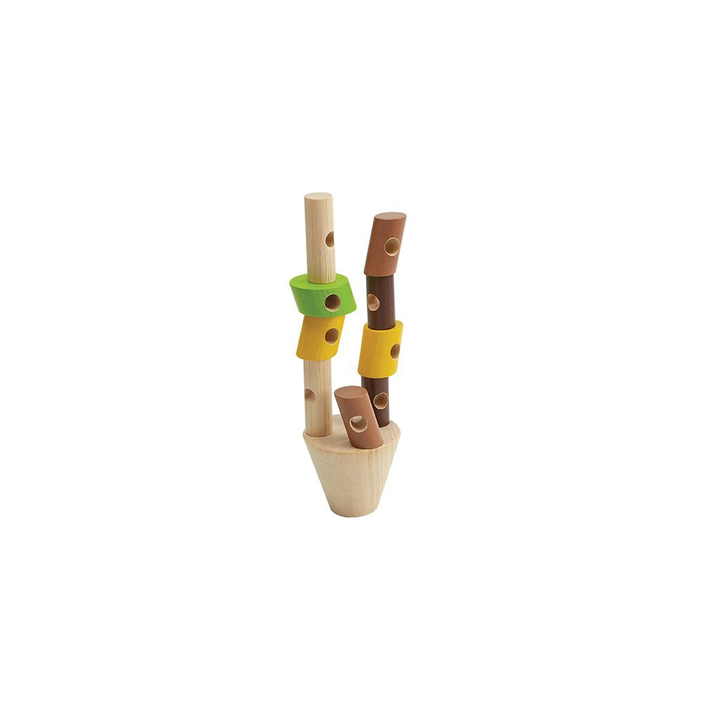 PlanToys Stacking Logs wooden toy