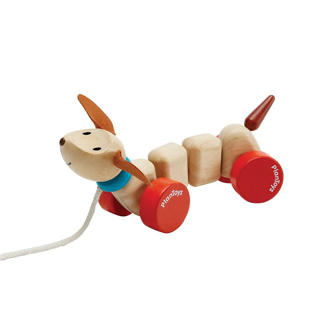 PlanToys Happy Puppy wooden toy