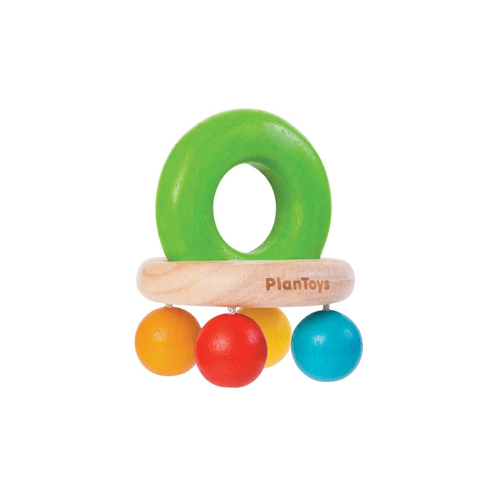 PlanToys Bell Rattle wooden toy