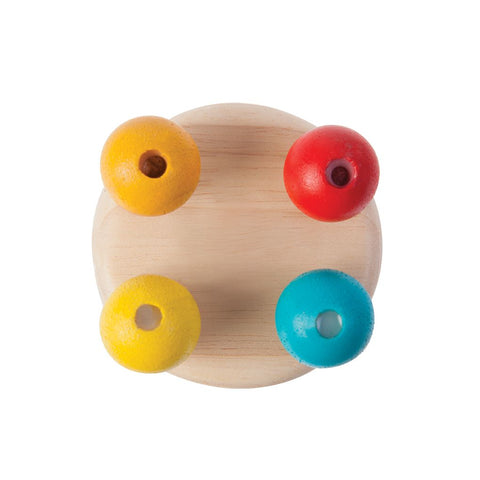 PlanToys Bell Rattle wooden toy