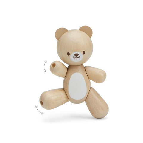 PlanToys natural Bear wooden toy