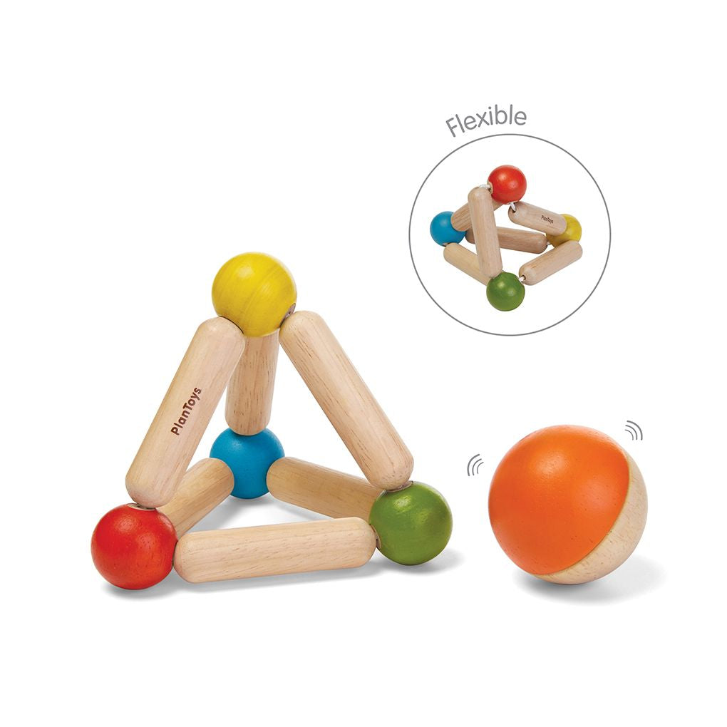PlanToys Triangle Clutching Toy wooden toy