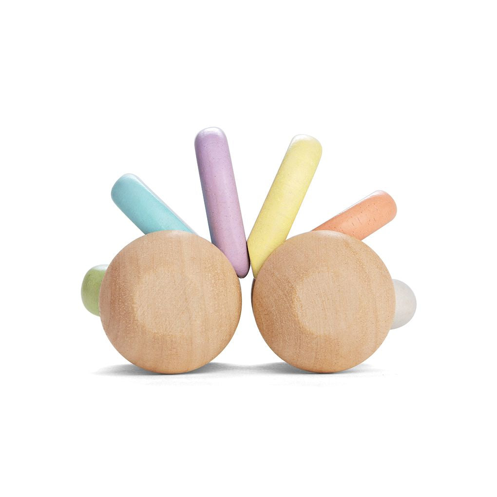 PlanToys pastel Baby Car wooden toy