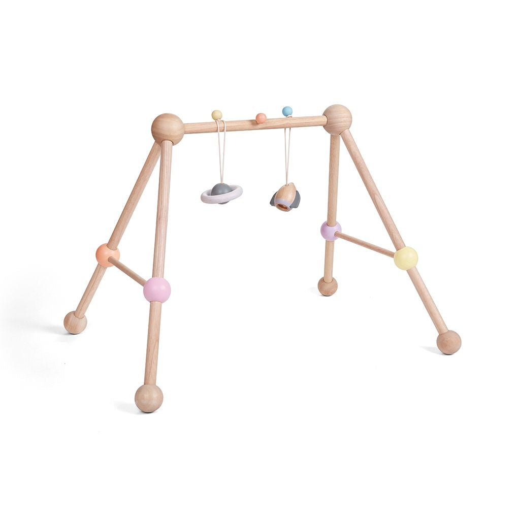 PlanToys pastel Play Gym wooden toy