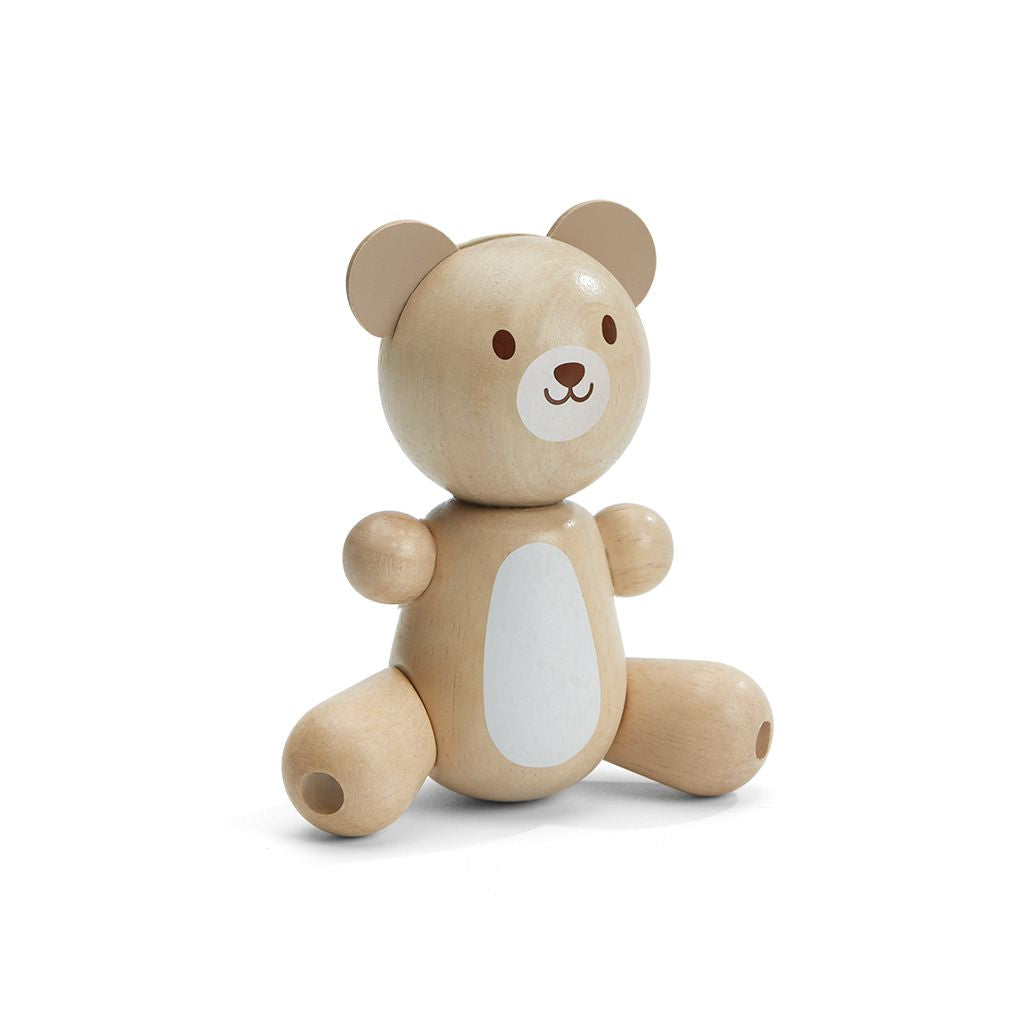 PlanToys natural Little Bear wooden toy